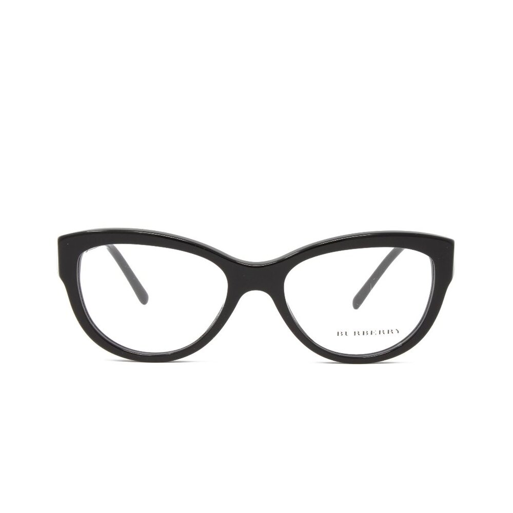 Burberry Women's Eyeglasses Optical BE2210 3001 Black Demo Lens 51mm NEW!